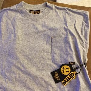 DREW HOUSE XXS grey tshirt